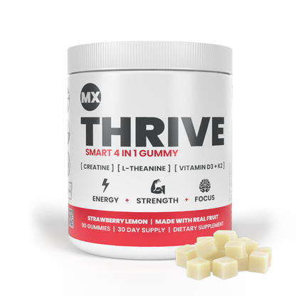 MX Wellness Creatine Gummies-Strawberry Lemon